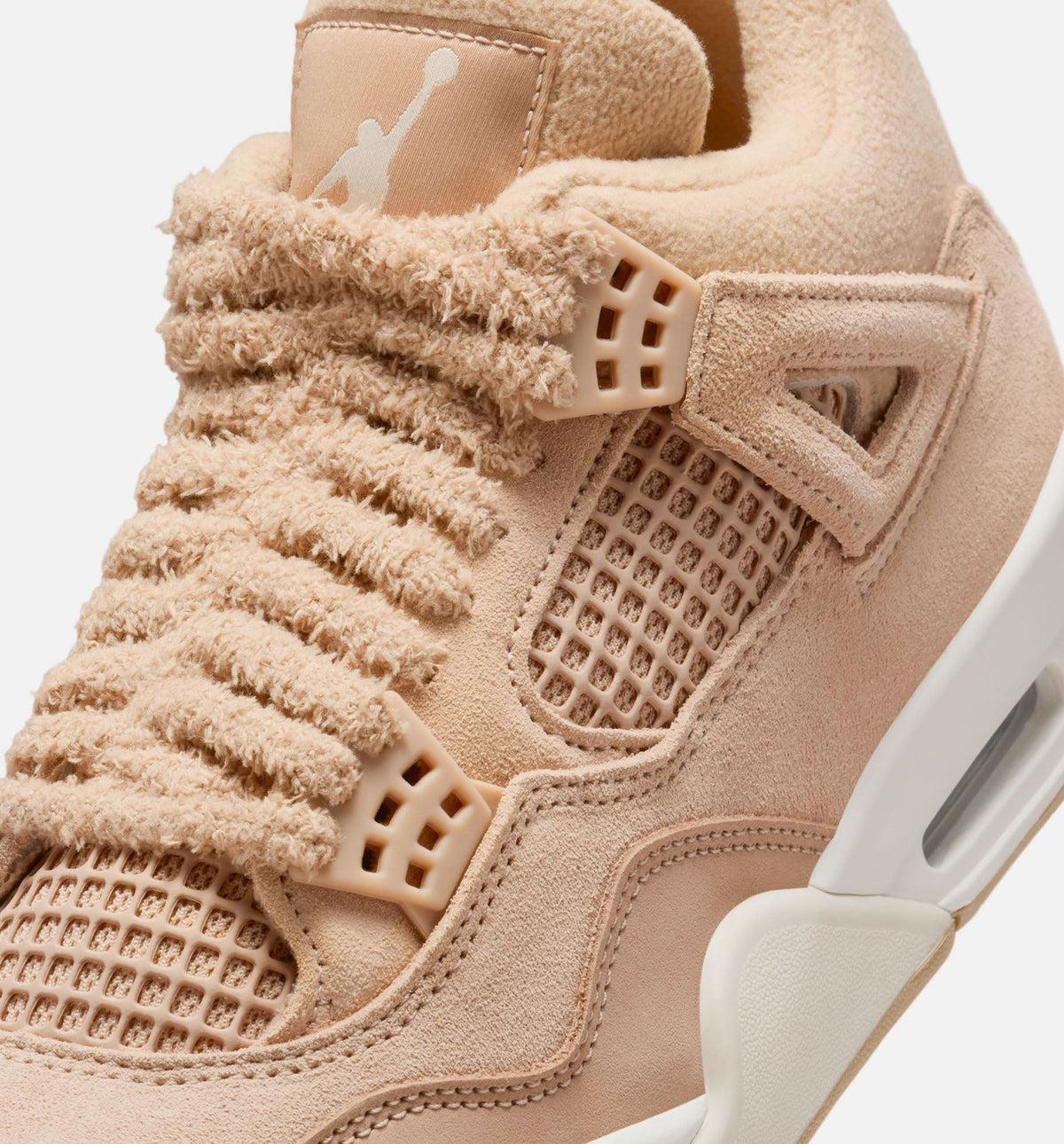 Air Jordan 4 Retro Cozy Girl Women's Shoes - Hemp Light Orewood Brown