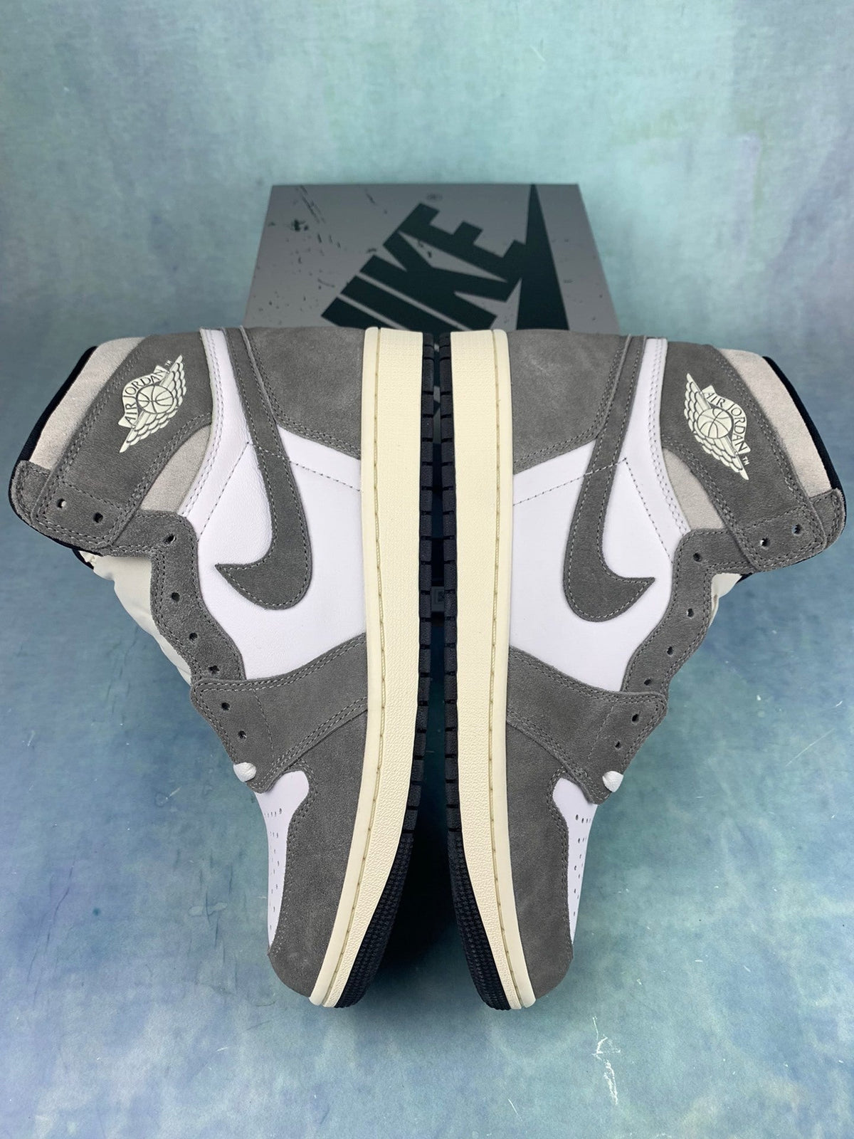 Air Jordan 1 High Washed Black Unisex Sneakers DZ5485-051