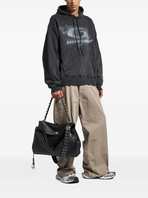 Balenciaga washed Crayon Loop oversized hoodie