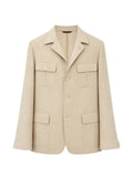 Tombolini button-up safari jacket