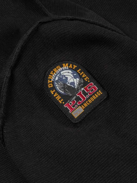 Parajumpers logo-patch crew-neck sweater