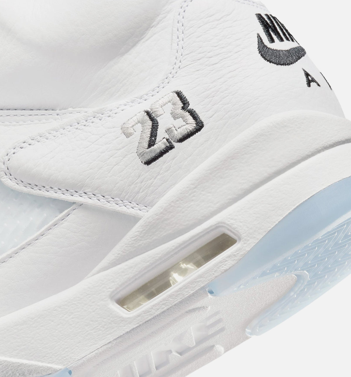 Air Jordan 5 Retro OG White Metallic Men's Lifestyle Shoes - White/Metallic Silver/Black
