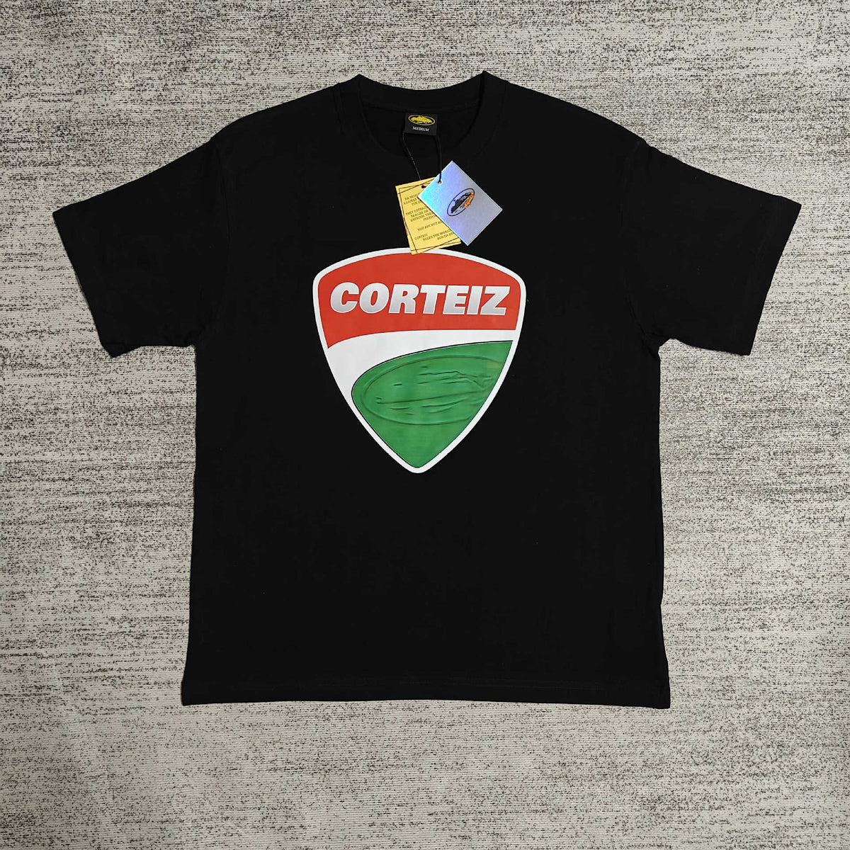 Corteiz Island Letter Graphic Oversized Tee Streetwear Unisex