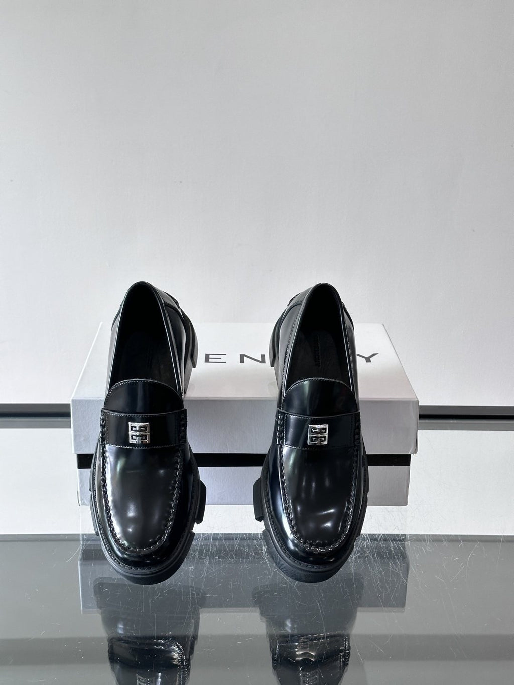 Givenchy Men's Metal-Accent Lug Sole Loafers
