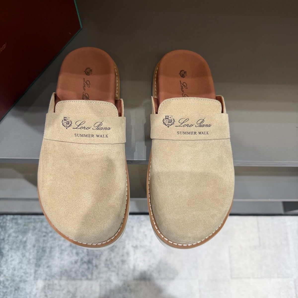Loro Piana Open-Back Loafer Mules
